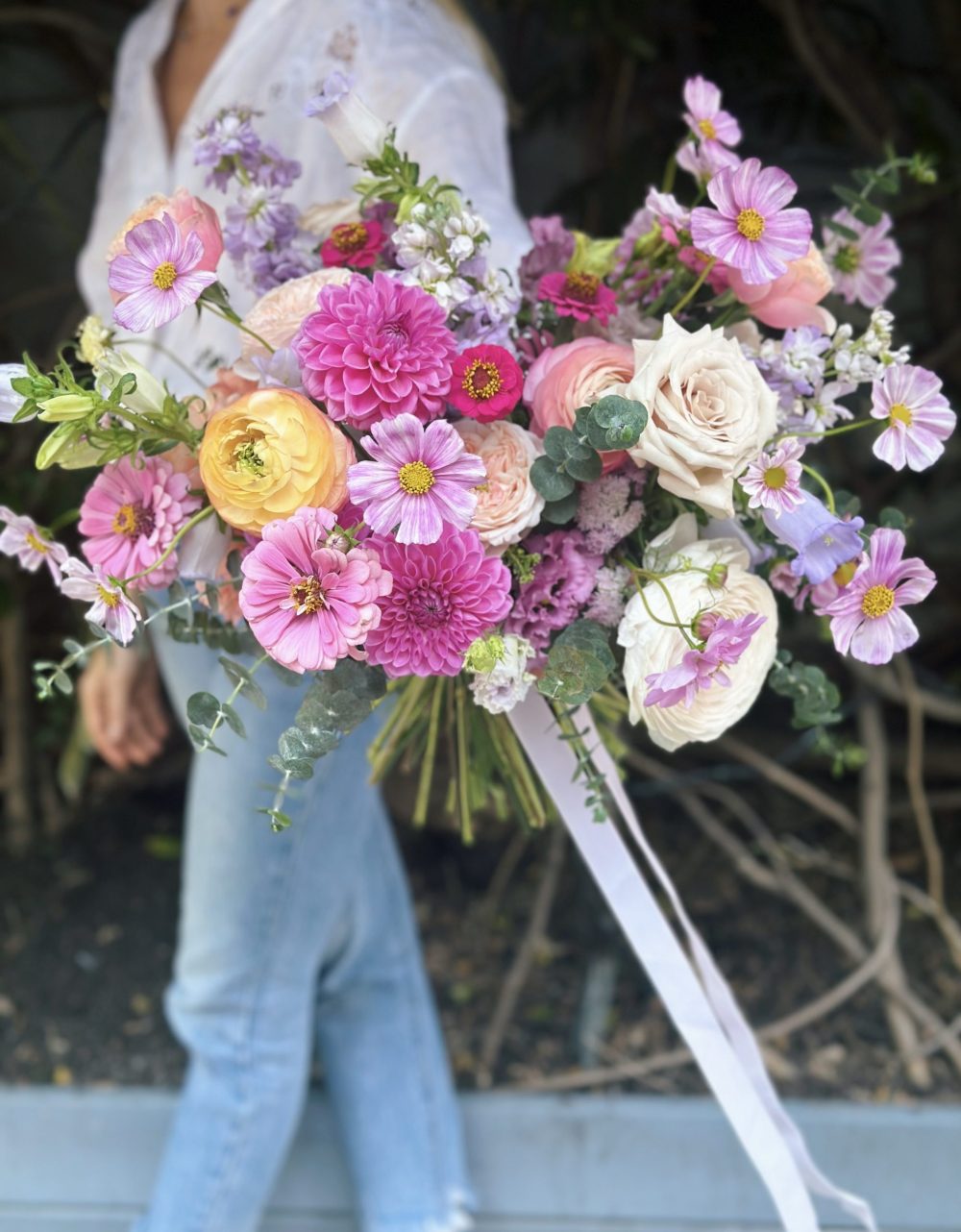 Colorful seasonal flowers